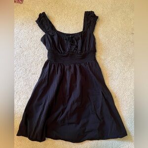 Women’s XS Old Navy Black Sun Dress